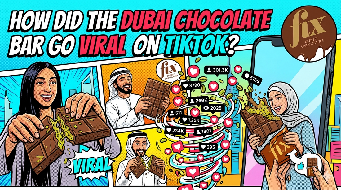 HOW DID THE DUBAI CHOCOLATE BAR GO VIRAL ON TIKTOK?